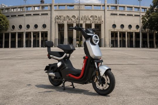 Moto elétrica em catalão klitio pro